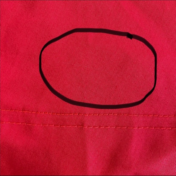 ✨HOST PICK ✨ CAROLINE MORGAN | Red 3/4 Sleeve Tie Front Midi Shirt Dress - Picture 7 of 7